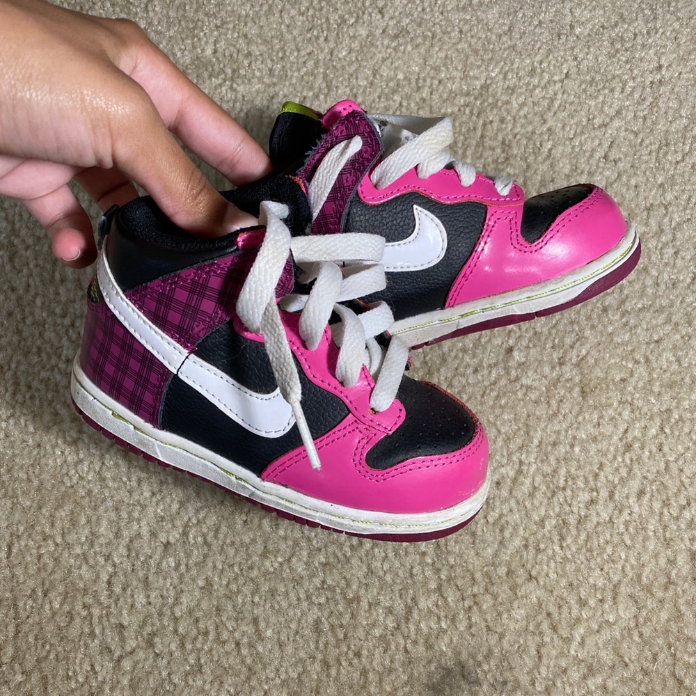 Nike toddler Dunk Hi toddler shoe